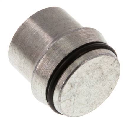 22L Zinc plated Steel Closing Plug for Cutting Ring Fittings 160 Bar DIN 2353 [2 Pieces]