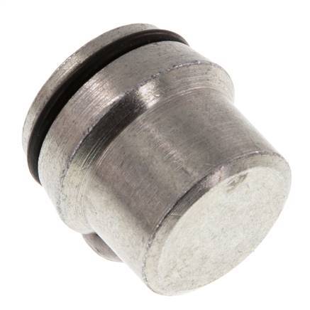 22L Zinc plated Steel Closing Plug for Cutting Ring Fittings 160 Bar DIN 2353 [2 Pieces]