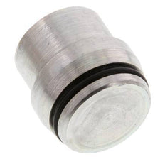 25S Tapón de cierre de acero galvanizado para accesorios de anillo de corte 400 Bar DIN 2353 [2 piezas]