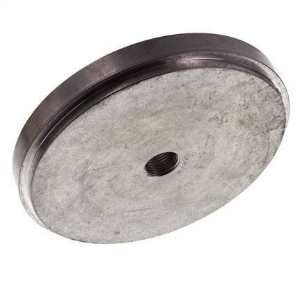 G 1/2'' Boquilla de ventosa de aluminio hembra DN 19 Ø 160