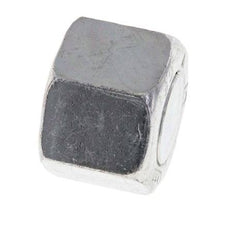 UN 11/16''-16 Tapa final de acero galvanizado ORFS 630 Bar