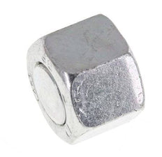 UN 11/16''-16 Tapa final de acero galvanizado ORFS 630 Bar