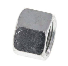 UN 11/16''-16 Tapa final de acero galvanizado ORFS 630 Bar