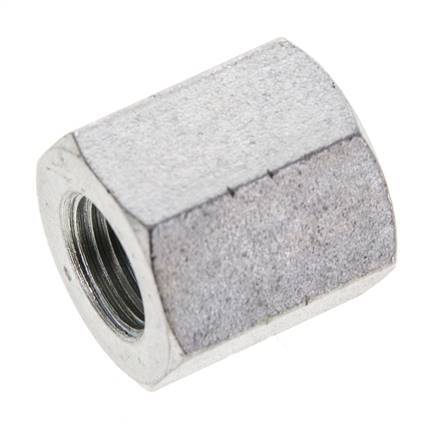 1/8'' NPT Zinc plated Steel Closing plug with Outer Hex 345 Bar [2 Pieces]