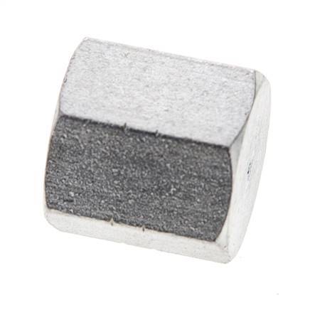 1/8'' NPT Zinc plated Steel Closing plug with Outer Hex 345 Bar [2 Pieces]