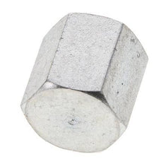 1/8'' NPT Zinc plated Steel Closing plug with Outer Hex 345 Bar [2 Pieces]