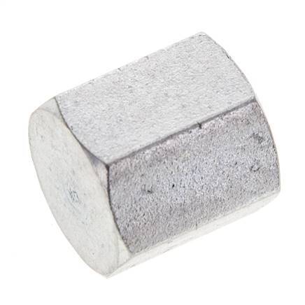1/8'' NPT Zinc plated Steel Closing plug with Outer Hex 345 Bar [2 Pieces]