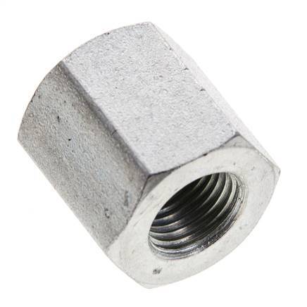1/8'' NPT Zinc plated Steel Closing plug with Outer Hex 345 Bar [2 Pieces]