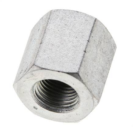 1/8'' NPT Zinc plated Steel Closing plug with Outer Hex 345 Bar [2 Pieces]