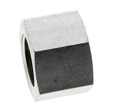 1'' NPT Zinc plated Steel Closing plug with Outer Hex 140 Bar
