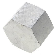 1'' NPT Zinc plated Steel Closing plug with Outer Hex 140 Bar