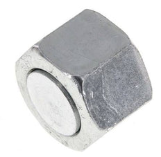 UN 1-3/16''-12 Tapa final de acero galvanizado ORFS 400 Bar