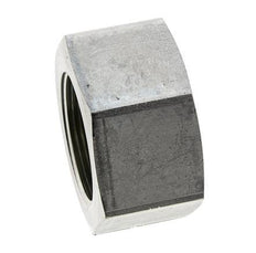 1 1/2'' NPT Tapón de cierre de acero galvanizado con hexágono exterior 70 Bar