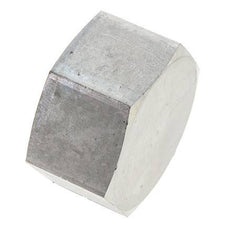 1 1/2'' NPT Tapón de cierre de acero galvanizado con hexágono exterior 70 Bar