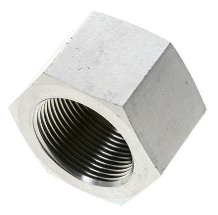 1 1/4'' NPT Zinc plated Steel Closing plug with Outer Hex 80 Bar