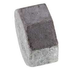 Rp 2'' Zinc plated Cast iron End cap 25 Bar
