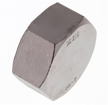 2'' NPT Tapa final de acero inoxidable 16 Bar