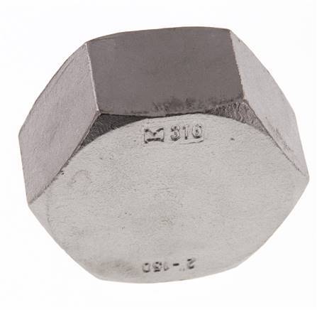 2'' NPT Tapa final de acero inoxidable 16 Bar