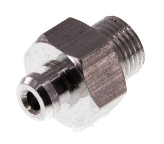 G 1/8'' Male Aluminum Suction Cup Nozzle DN 3 SW 14 [2 Pieces]