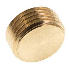 G 1/2'' Brass Closing plug with Inner Hex without collar 16 Bar [2 Pieces]