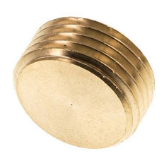 G 1/2'' Brass Closing plug with Inner Hex without collar 16 Bar [2 Pieces]