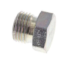 UNF 9/16''-18 Zinc plated Steel Closing Plug ORFS 630 Bar [2 Pieces]