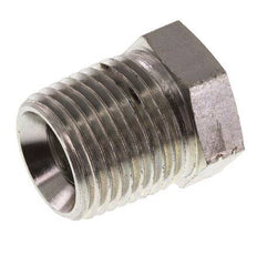 Tapón de cierre de acero galvanizado de 1/2'' NPT macho con barra exterior hexagonal 210