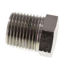 Tapón de cierre de acero galvanizado de 1/2'' NPT macho con barra exterior hexagonal 210