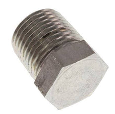 Tapón de cierre de acero galvanizado de 1/2'' NPT macho con barra exterior hexagonal 210
