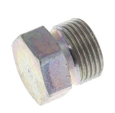 UN 13/16''-16 Zinc plated Steel Closing Plug ORFS 630 Bar [2 Pieces]
