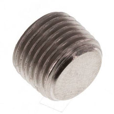 1/8'' Stainless steel Closing plug with Inner Hex without collar 40 Bar [2 Pieces]