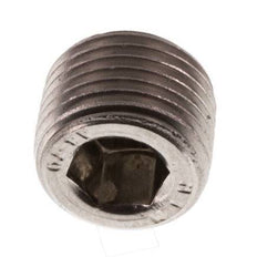1/8'' Stainless steel Closing plug with Inner Hex without collar 40 Bar [2 Pieces]