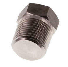 3/8'' NPT Male Stainless steel Closing plug with Outer Hex 210 Bar