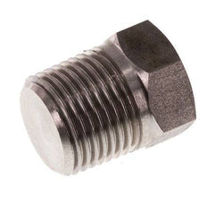 3/8'' NPT Male Stainless steel Closing plug with Outer Hex 210 Bar