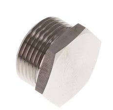 G 1'' Tapón de cierre de acero inoxidable con hexágono exterior 40 Bar