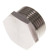 G 1'' Tapón de cierre de acero inoxidable con hexágono exterior 40 Bar