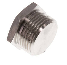 G 1'' Tapón de cierre de acero inoxidable con hexágono exterior 40 Bar