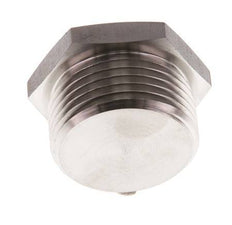 G 1'' Tapón de cierre de acero inoxidable con hexágono exterior 40 Bar