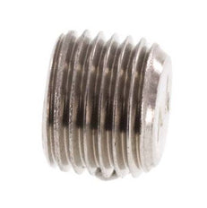 M10x1 Acero inoxidable Tapón de cierre con Hexágono interior sin cuello (cónico) 40 Bar