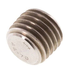 M12x1,5 Acero inoxidable Tapón de cierre con Hexágono interior sin cuello (cónico) 40 Bar