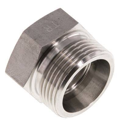 Tapón de cierre de acero inoxidable 18L para tubos 315 Bar DIN 2353