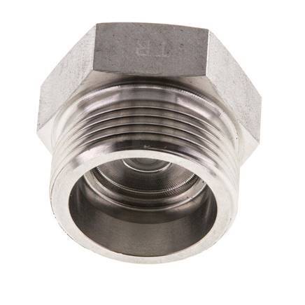 Tapón de cierre de acero inoxidable 18L para tubos 315 Bar DIN 2353