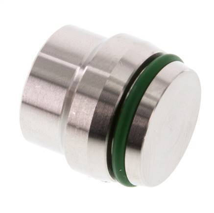 tapón de cierre de acero inoxidable 18L para accesorios de anillo cortante 315 Bar DIN 2353