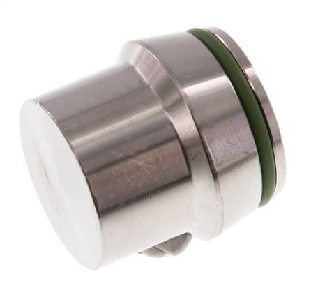 22L Tapón de cierre de acero inoxidable para accesorios de anillo cortante 160 Bar DIN 2353
