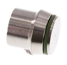 22L Tapón de cierre de acero inoxidable para accesorios de anillo cortante 160 Bar DIN 2353