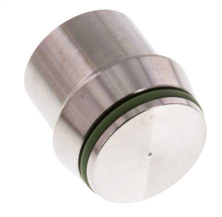 22L Tapón de cierre de acero inoxidable para accesorios de anillo cortante 160 Bar DIN 2353