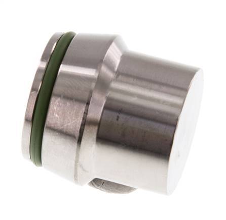 22L Tapón de cierre de acero inoxidable para accesorios de anillo cortante 160 Bar DIN 2353