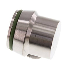 22L Tapón de cierre de acero inoxidable para accesorios de anillo cortante 160 Bar DIN 2353