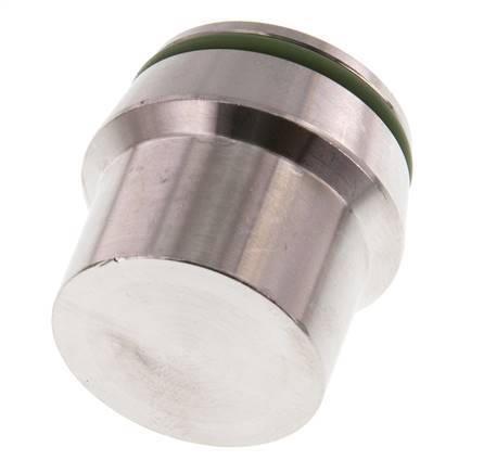 22L Tapón de cierre de acero inoxidable para accesorios de anillo cortante 160 Bar DIN 2353