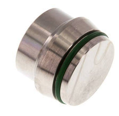 30S Tapón de cierre de acero inoxidable para accesorios de anillo cortante 400 Bar DIN 2353